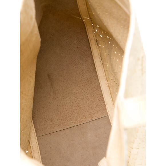 Fendi Vintage Snakeskin Tote - Beige - Picture 5 of 5